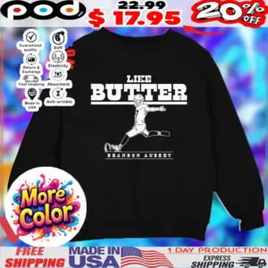 Brandon Aubrey Dallas Cowboys NFL football like butter vintage graphic shirt