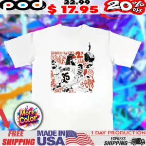 Brandon Crawford SF Giants Accolades 2025 shirt