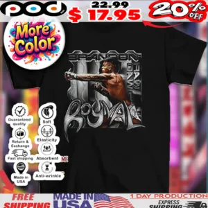 Brandon Royval grunge UFC graphic shirt