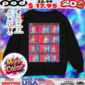 Britney Spears RCA grid shirt