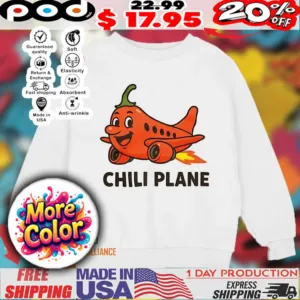 Chili plane standard cute shirt