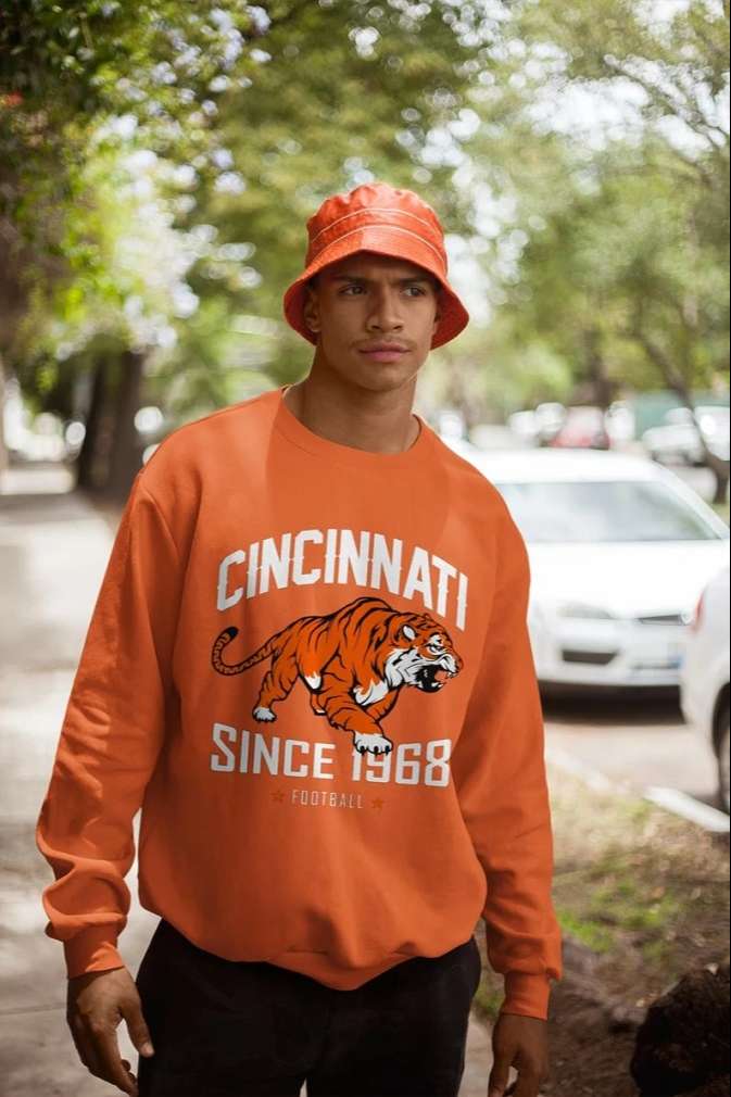 Cincinnati Bengals Football Since 1968 Tiger Shirt Cincinnati Bengals Football Since 1968 Tiger Shirt
