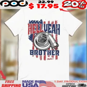 Cleetus Mcfarland Hell Yeah Brother American Flag Shirt