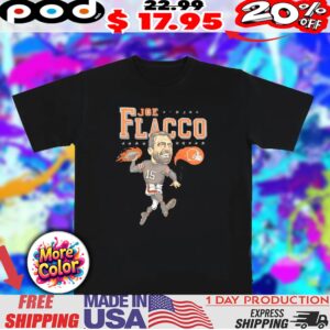 Cleveland Browns Joe Flacco caricature 2025 shirt