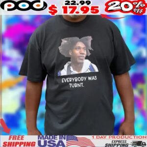 Coach Brian Anderson Northwestern Wildcats everybody was turnt shirt