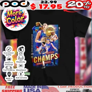 Congrats Denver Nuggets Champs 2023 NBA Finals collage shirt