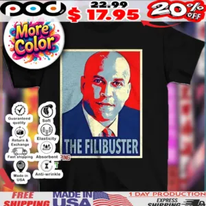 Cory Booker The Filibuster 2025 Shirt