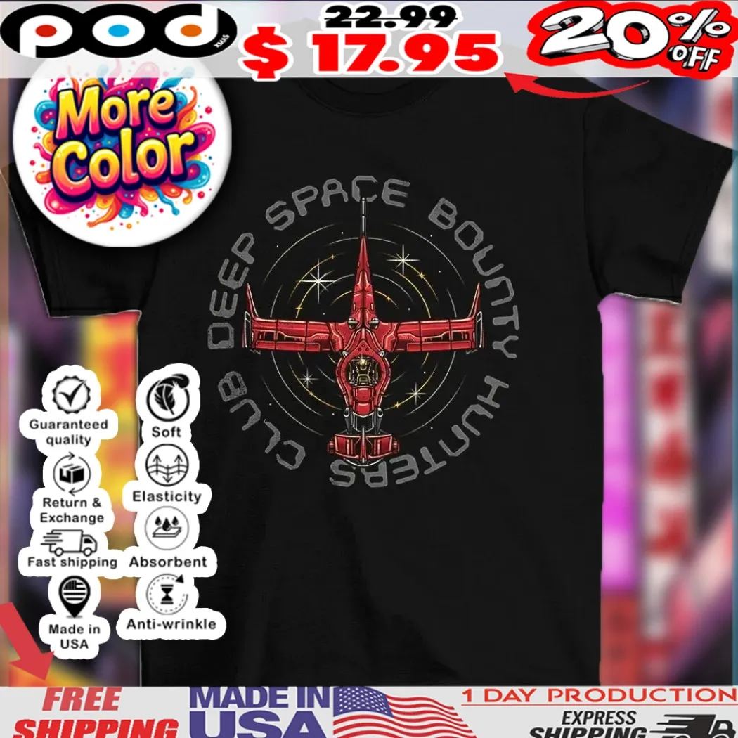 Cowboy Bebop the Swordfish II deep space bounty hunters club 2025 shirt