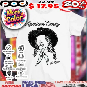 Cowgirl American Candy The Maine shirt