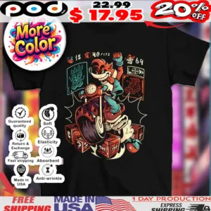 Crash Bandicoot Cybercoot 2025 shirt