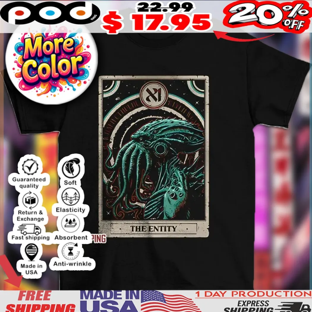 Cthulhu The Entity Tarot card vintage shirt