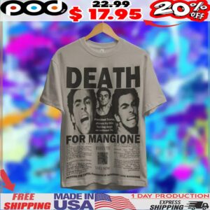 Death For Mangione Vintage Shirt