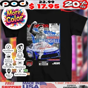 Denny Hamlin Dominates at Martinsville Nascar shirt