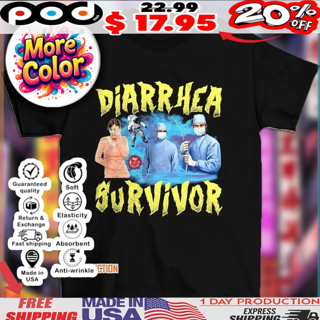 Diarrhea survivor vintage shirt