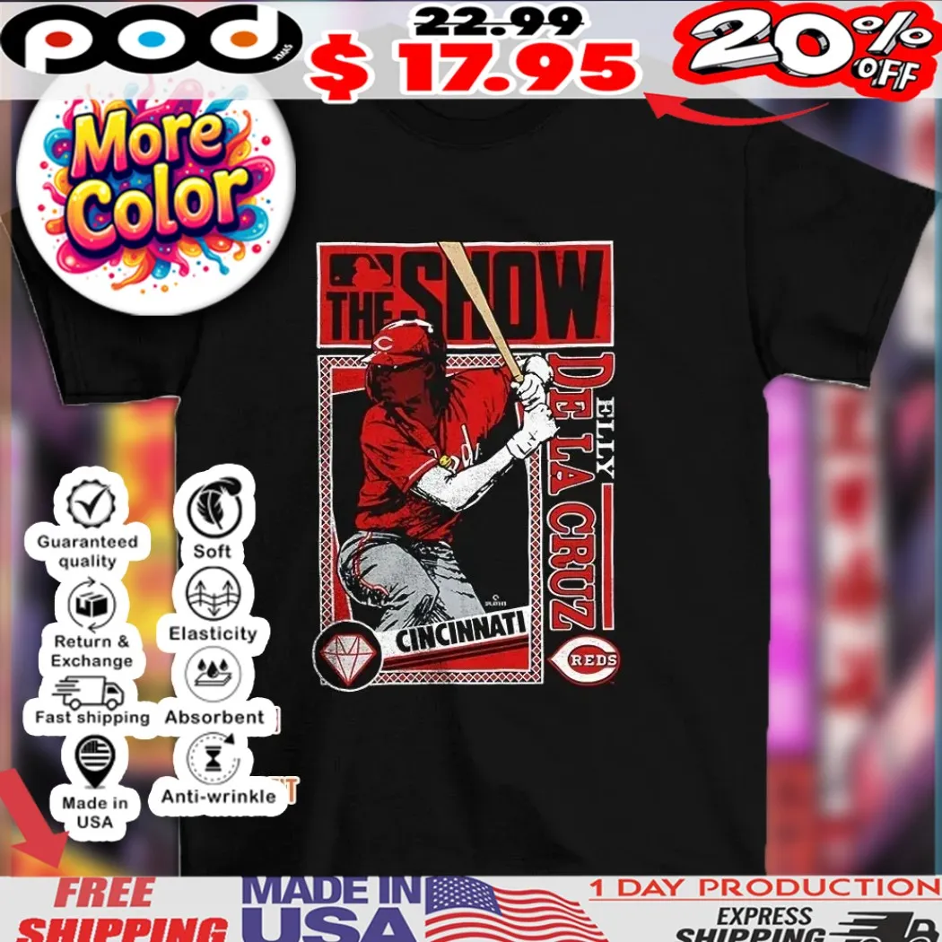Elly De La Cruz MLB The Show Reds Cincinnati shirt
