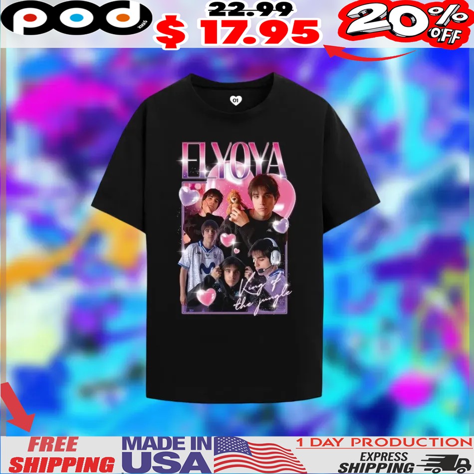 Elyola King Of The Jungle Vintage Bootleg Style Shirt