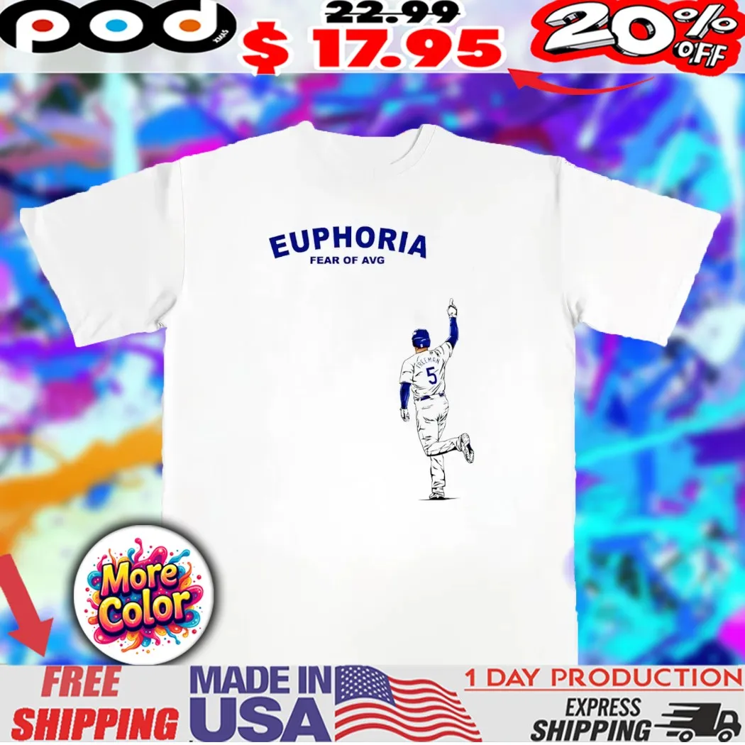 Euphoria Fear of Average Freddie Freeman pose shirt