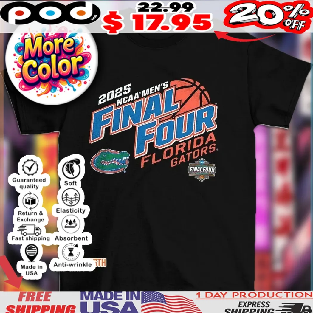Florida Gators 2025 NCAA Men’s Final Four Mascot shirt