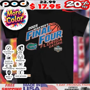 Florida Gators 2025 NCAA Men’s Final Four Mascot shirt