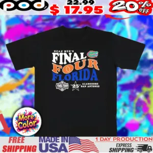 Florida Gators Men’s Basketball ’25 Final Four logo shirt