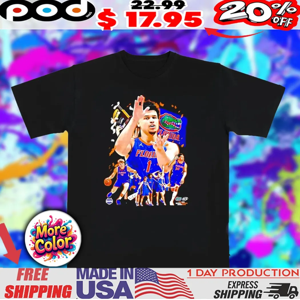 Florida Gators Ncaa Champions 2025 player vintage bootleg style shirt