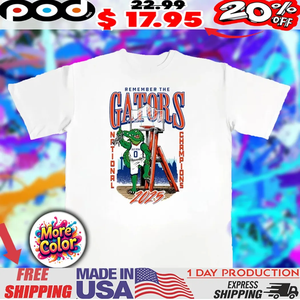 Florida Gators Remember The Gators Champions 2025 Mascot shirt