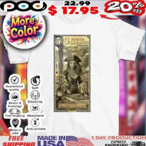 Florida Goldbacks negotiable instrument shirt