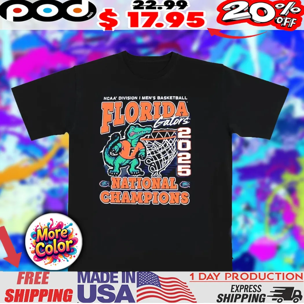 Florida Men’s Basketball National Champions 2025 vintage shirt