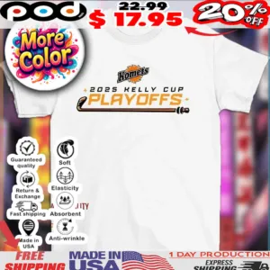 Fort Wayne Komets 2025 Kelly Cup Playoffs logo shirt