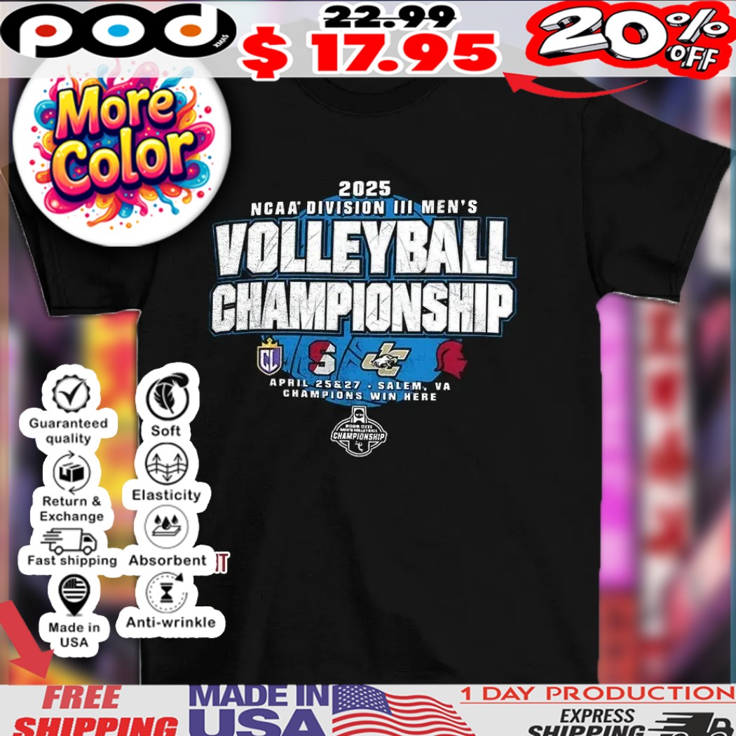 Four team NCAA Division III Men’s Volleyball Championship april 25 and 27 Salem VA logo vintage shirt Four team NCAA Division III Men’s Volleyball Championship april 25 and 27 Salem VA logo vintage shirt