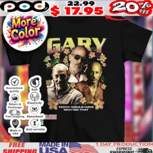 Gary The White Lotus tanya would have wanted that vintage bootleg style shirt