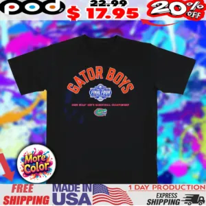 Gator Boys Final Four 2025 Champions Logo shirt