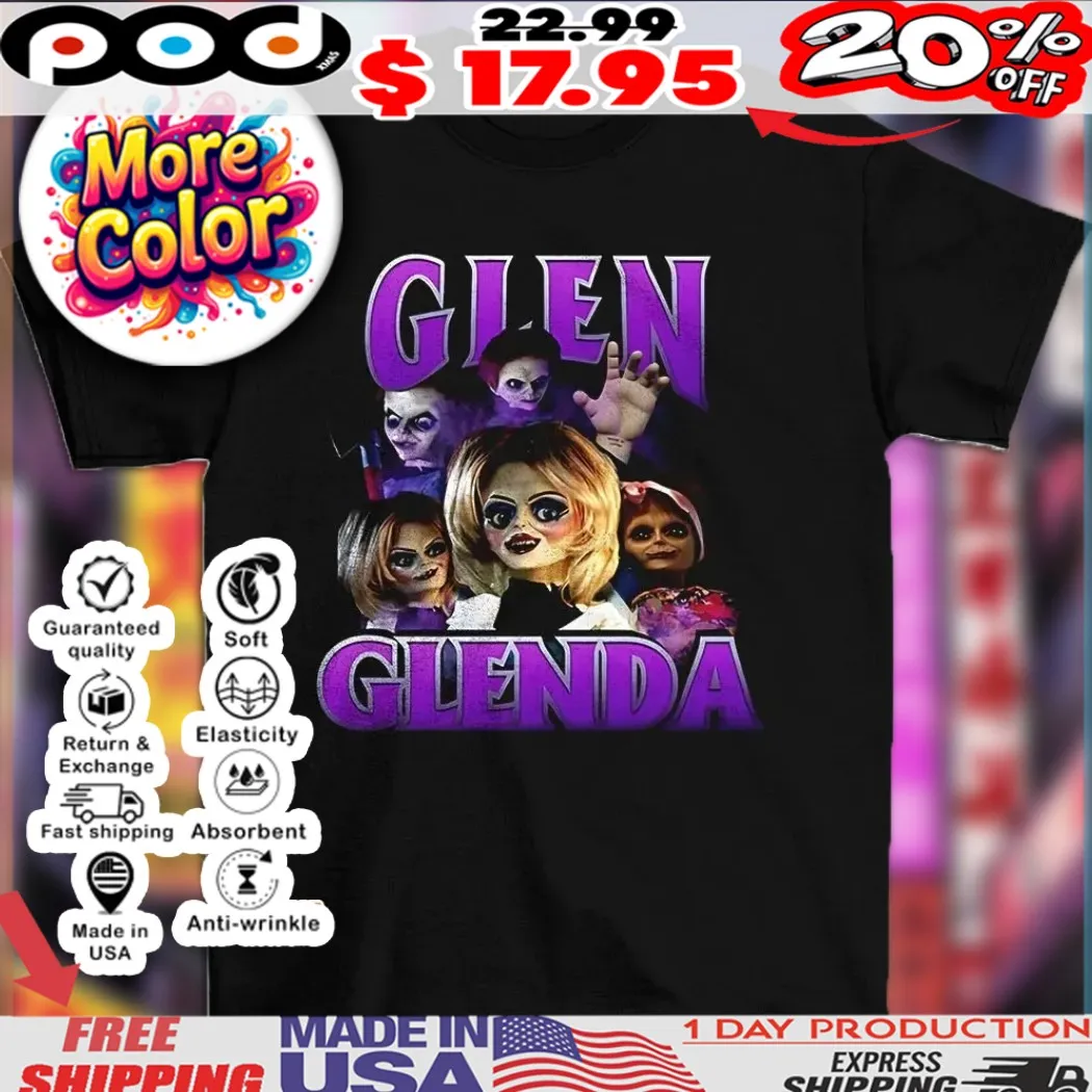 Glen Glenda Seed Of Chucky Vintage Bootleg Style Shirt