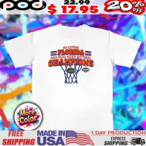 Go Gator University of Florida Men’s Basketball 2025 National Champions shirt