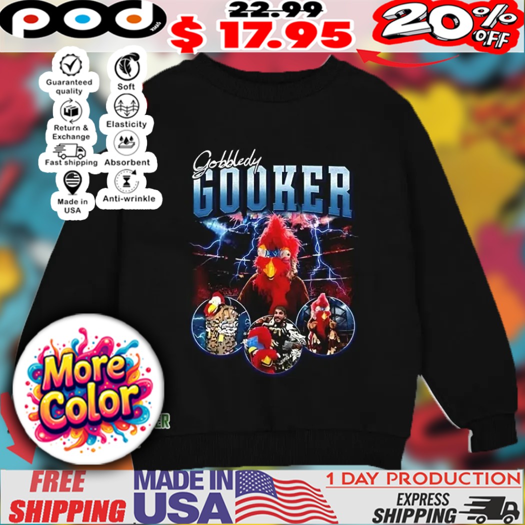 Gobbledy Gooker WWE vintage bootleg lightning shirt