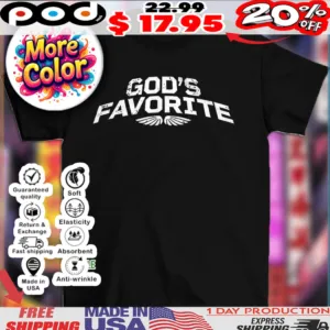 God’s favorite wings logo shirt