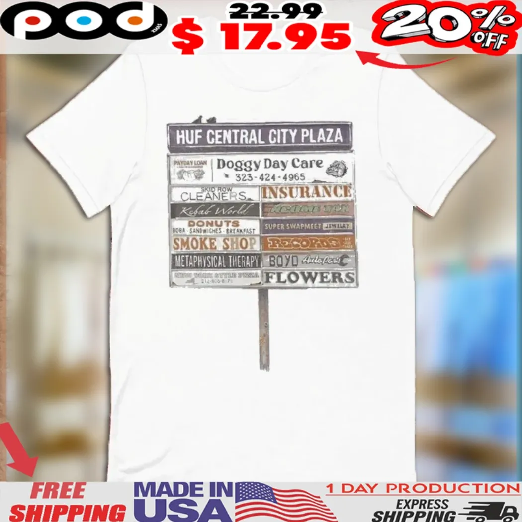 HUF Central City Plaza Shirt