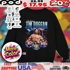Hacksaw Jim Duggan Wwe Bootleg Lightning Vintage Bootleg Style Shirt