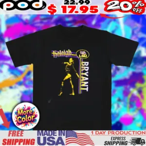 Haleigh Bryant LSU Tigers Striped Pose Vintage Shirt