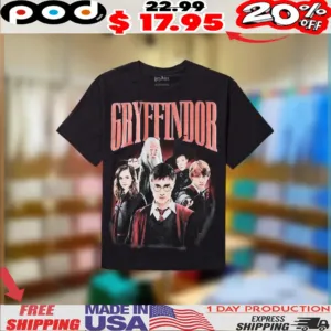 Harry Potter Gryffindor vintage bootleg style Shirt