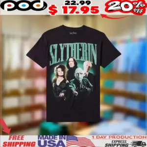 Harry Potter Slytherin Vintage Bootleg Style 2025 Shirt