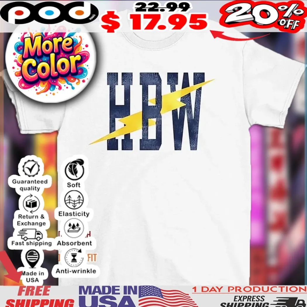 Heartbreak Weather anniversary lightning HBW shirt
