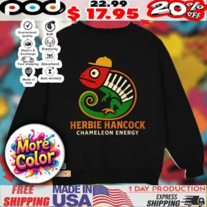 Herbie hancock chameleon energy vintage shirt