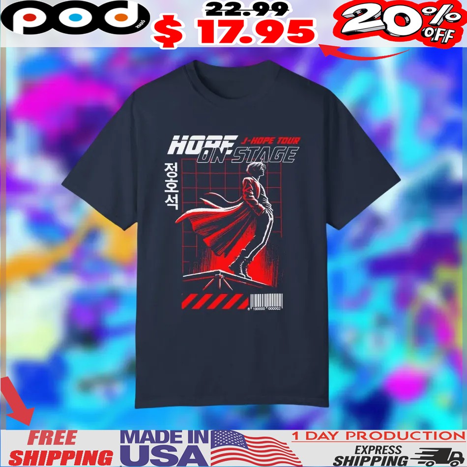 Hope on The Stage Concert 2025 J Hope Shirt Hope on The Stage Concert 2025 J Hope Shirt