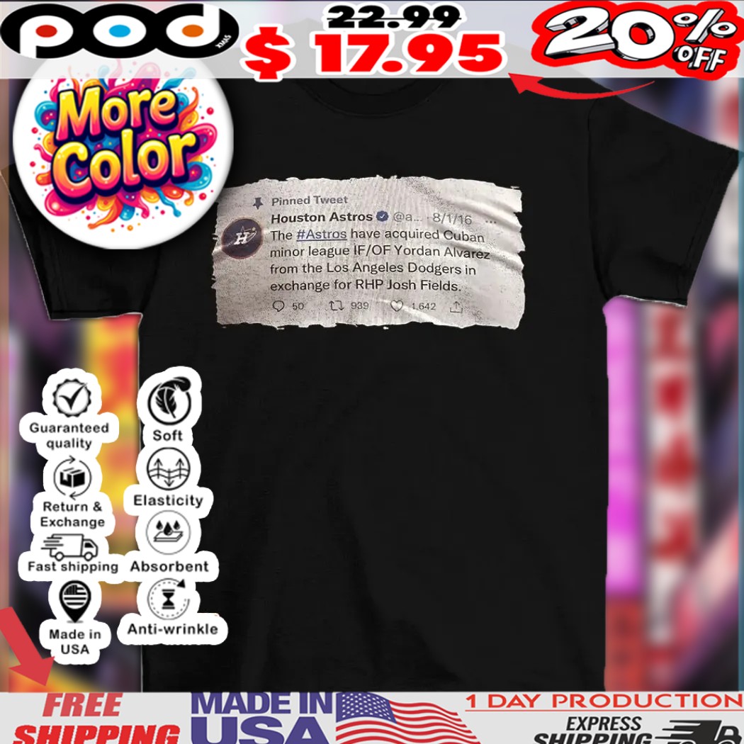 Houston Astros the Astros have acquired Cuban minor league X status shirt