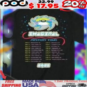 IMAGINAL MYSTERY TOUR Pokemon 2025 Shirt