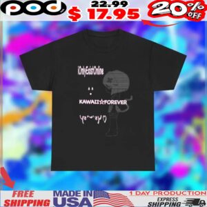 I Only Exist Online Kawaii Forever Shirt