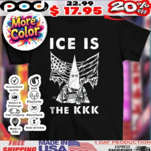 Ice is the kkk flag shirt