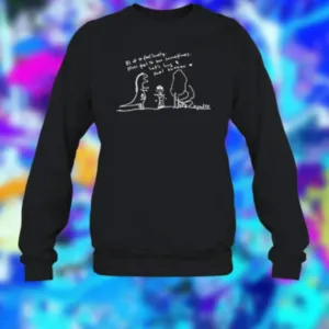 It's Ok To Feel Lonely Inspirational Dino Shirt