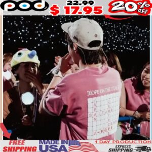 J-Hope On The Stage Tour Japan Concert Puzzle Grid BTS Shirt